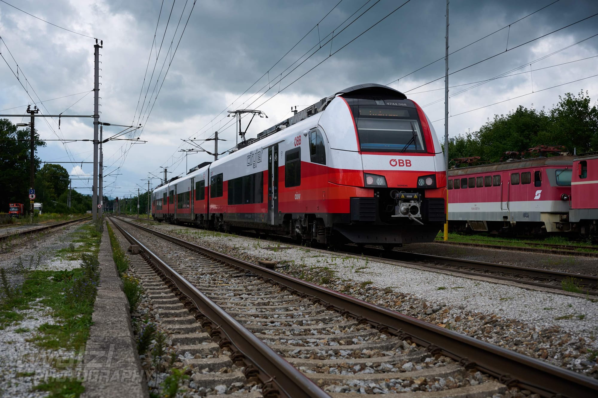 Der ÖGEG Schienenbus auf der Kohlebahn