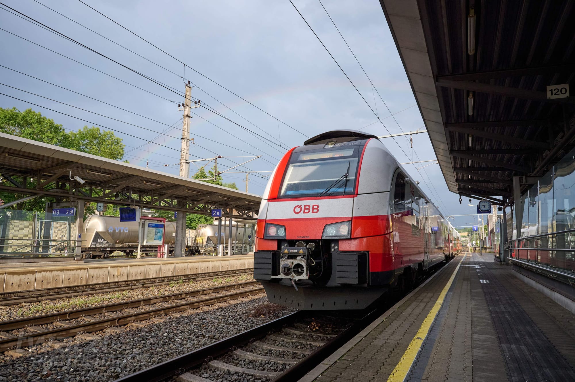 Der ÖGEG Schienenbus auf der Kohlebahn