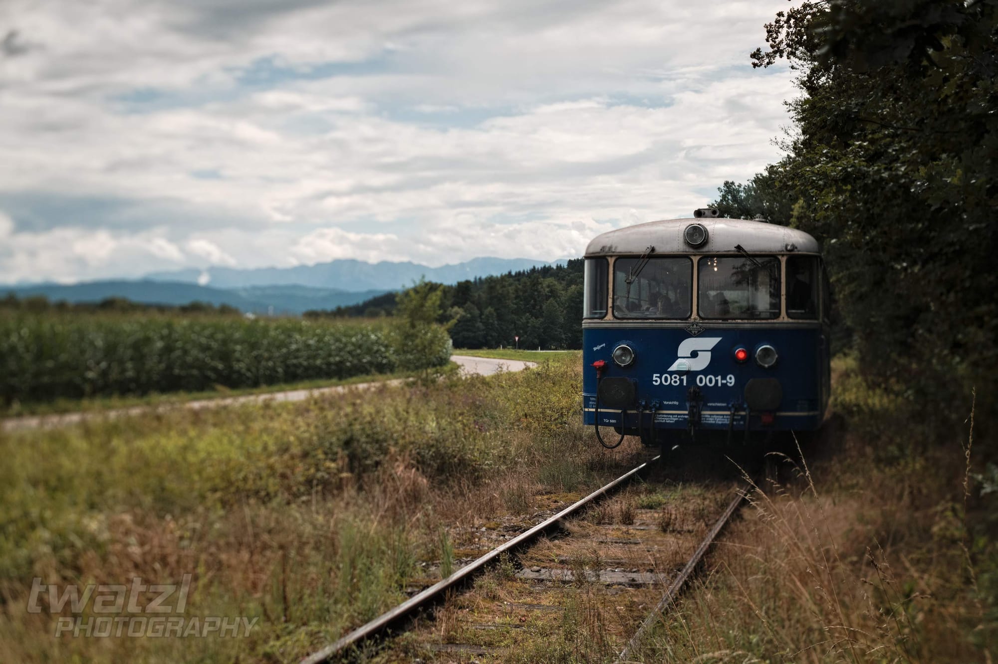 Der ÖGEG Schienenbus auf der Kohlebahn