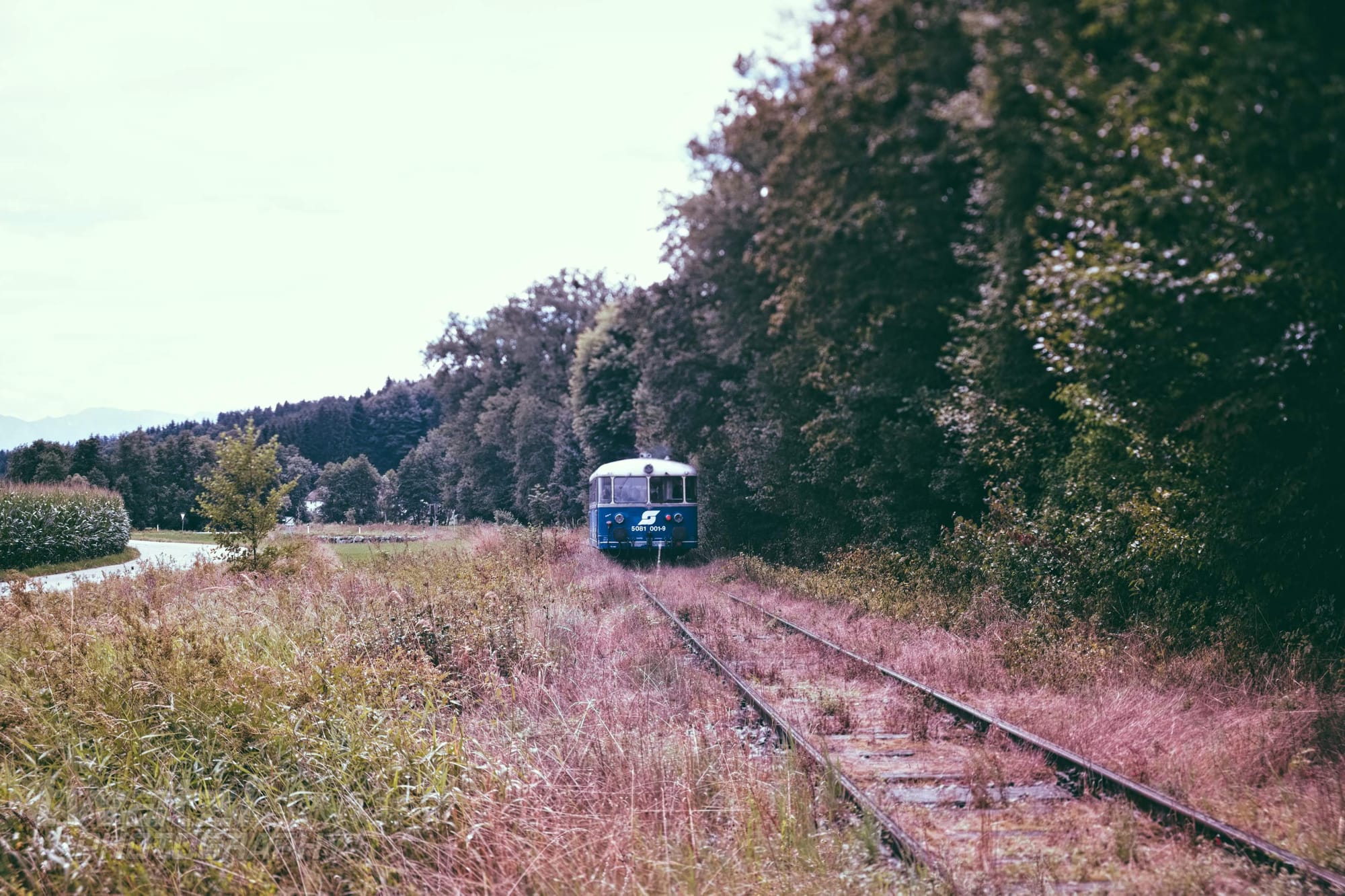 Der ÖGEG Schienenbus auf der Kohlebahn