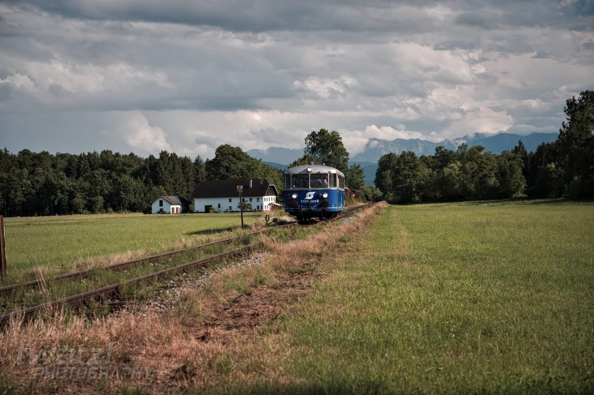 Der ÖGEG Schienenbus auf der Kohlebahn