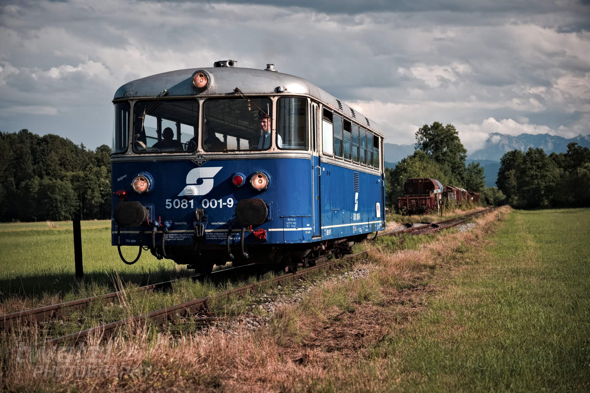 Der ÖGEG Schienenbus auf der Kohlebahn