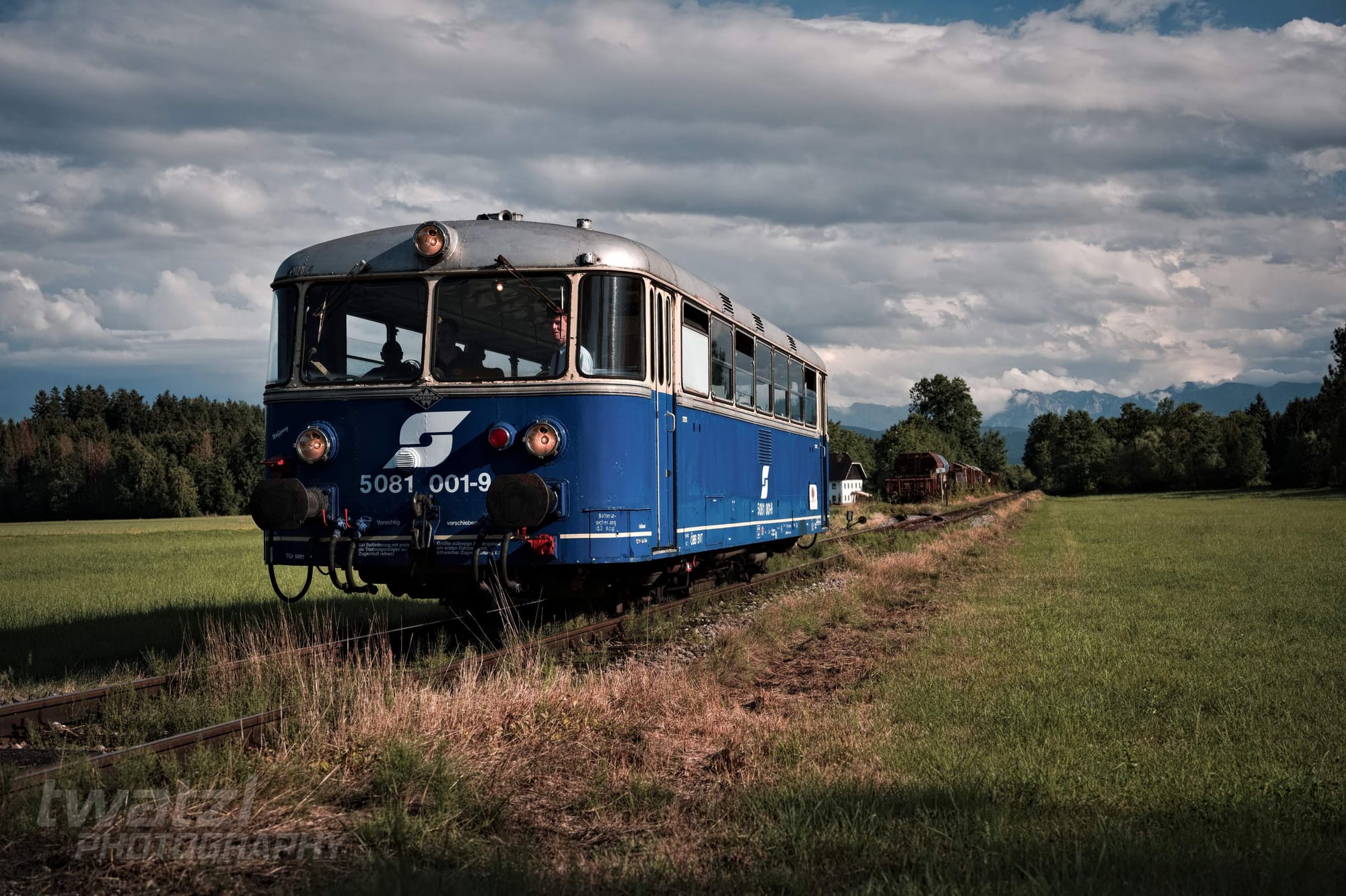 Der ÖGEG Schienenbus auf der Kohlebahn