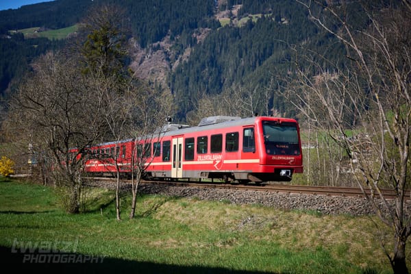 Die Zillertalbahn - auf der Heimfahrt mitgenommen