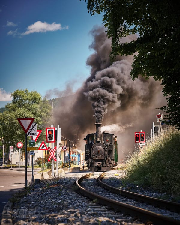 Sommerlicher Taurachbahn Sonderzug nach Murau